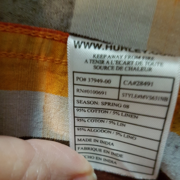 Hurley short sleeve shirt - Picture 6 of 6